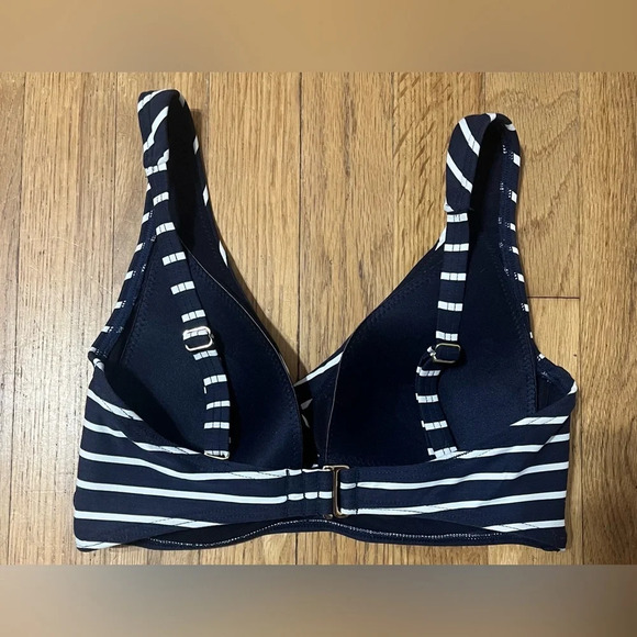 Sea Level Chamarel Cross Front Bikini Top in Night Sky - Picture 7 of 9
